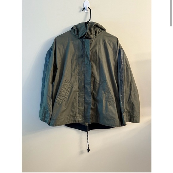 J.CREW Women’s Dark Green Rain Coat - Picture 2 of 10